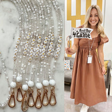 Load image into Gallery viewer, Shaunda Neutral Breakaway Lanyard