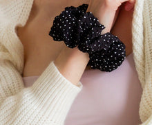 Load image into Gallery viewer, Penny Polka Dot Scrunchie
