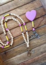 Load image into Gallery viewer, Penelope Pencil Lanyard OR Badge Reel
