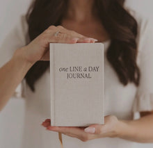 Load image into Gallery viewer, One Line A Day Journal (Beige)
