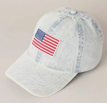 Load image into Gallery viewer, USA Hat (Denim)
