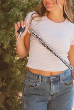 Load image into Gallery viewer, Alexa Stretchy Lanyard (Buffalo Plaid)
