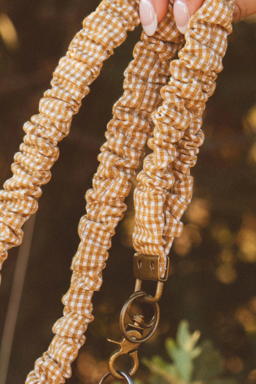 Alexa Stretchy Lanyard (Mustard)