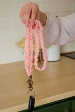 Load image into Gallery viewer, Alexa Stretchy Lanyard (Pink Stripes)
