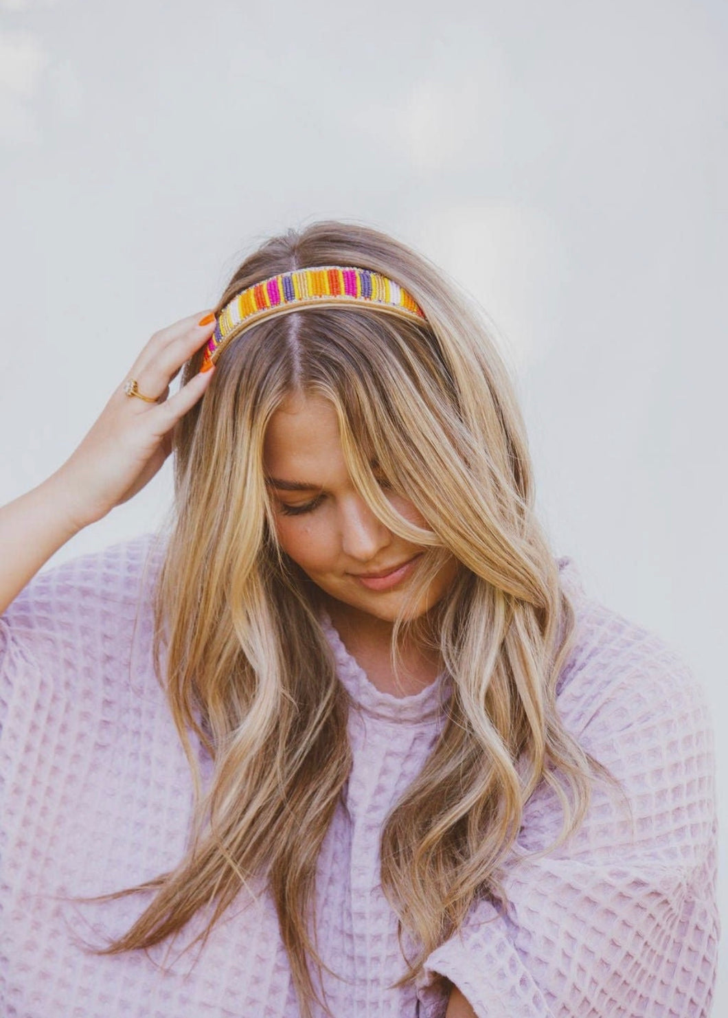 Beatriz Beaded Headband