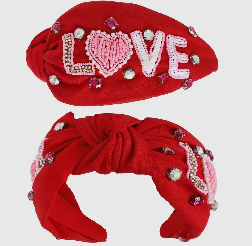 Love Headband (Red)