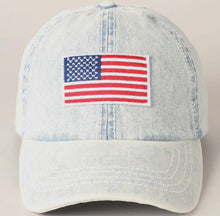 Load image into Gallery viewer, USA Hat (Denim)
