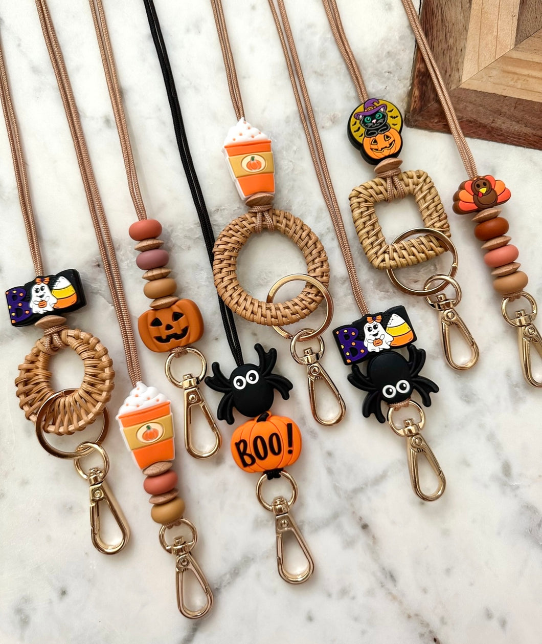 Fall Inspired Lanyards (please read description)