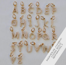 Load image into Gallery viewer, ADD ON ONLY Pearl Letter Charm
