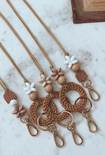 Load image into Gallery viewer, Blossom Lanyard (Rattan)
