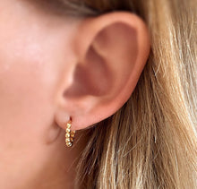 Load image into Gallery viewer, Demi Beaded Hoops
