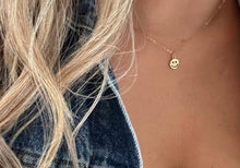 Load image into Gallery viewer, Smiley Necklace (Gold Filled)
